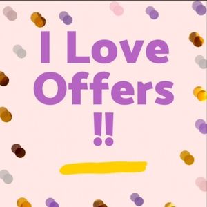 I accepted most offers 😃 but please be reasonable💌